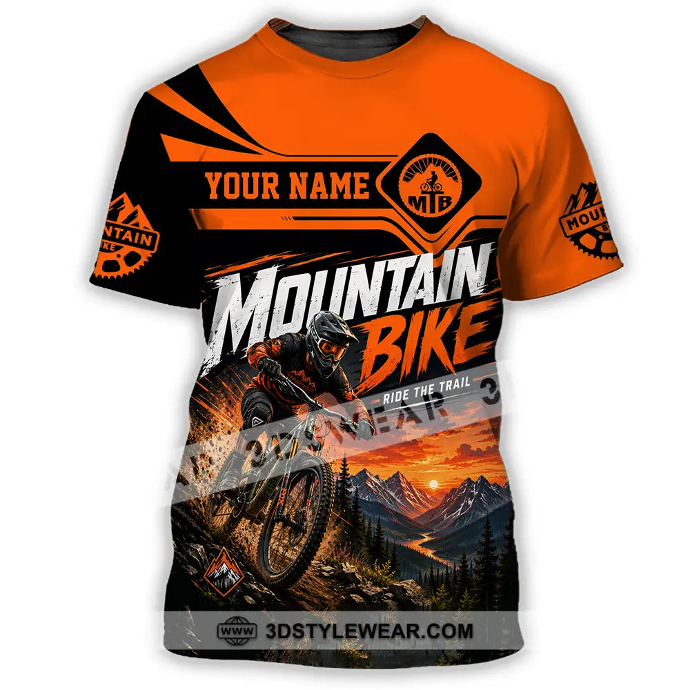 Unisex Shirt - Custom Mountain Bike Shirt - T-Shirt / S - T-shirt