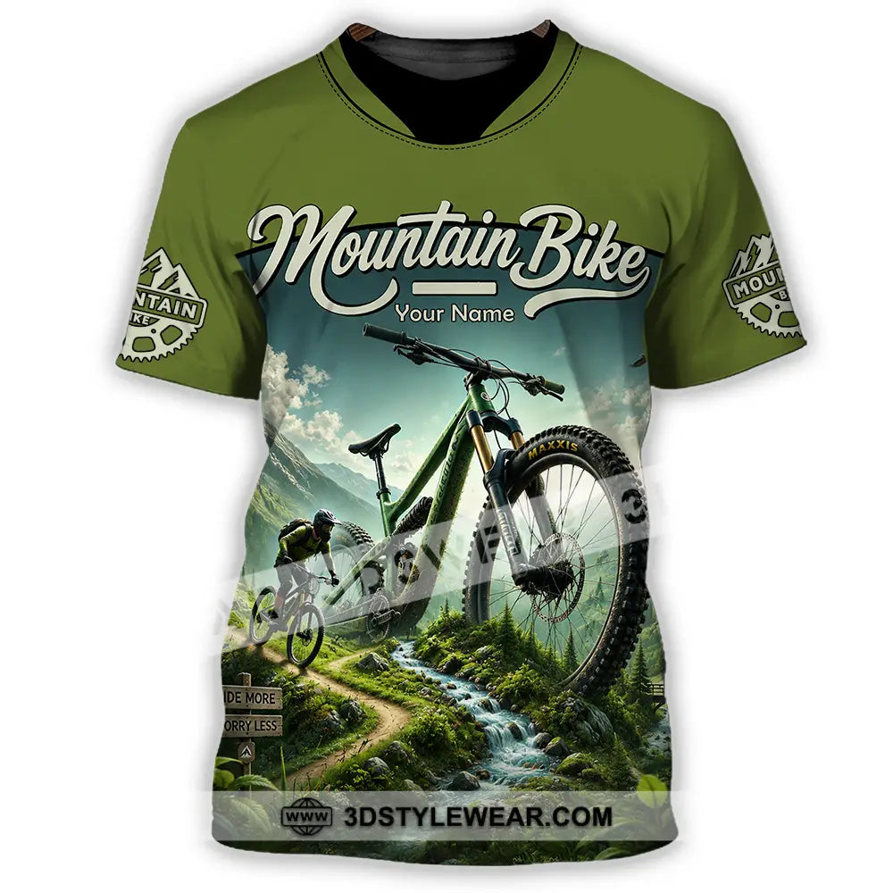 Unisex Shirt - Custom Mountain Bike Shirt - T-Shirt / S - T-shirt