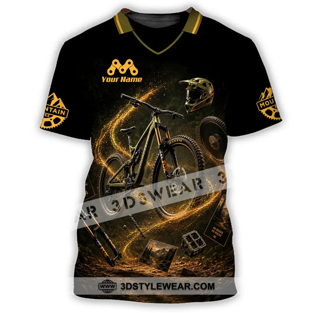 Unisex Shirt - Custom Mountain Bike Shirt - T-Shirt / S - T-shirt