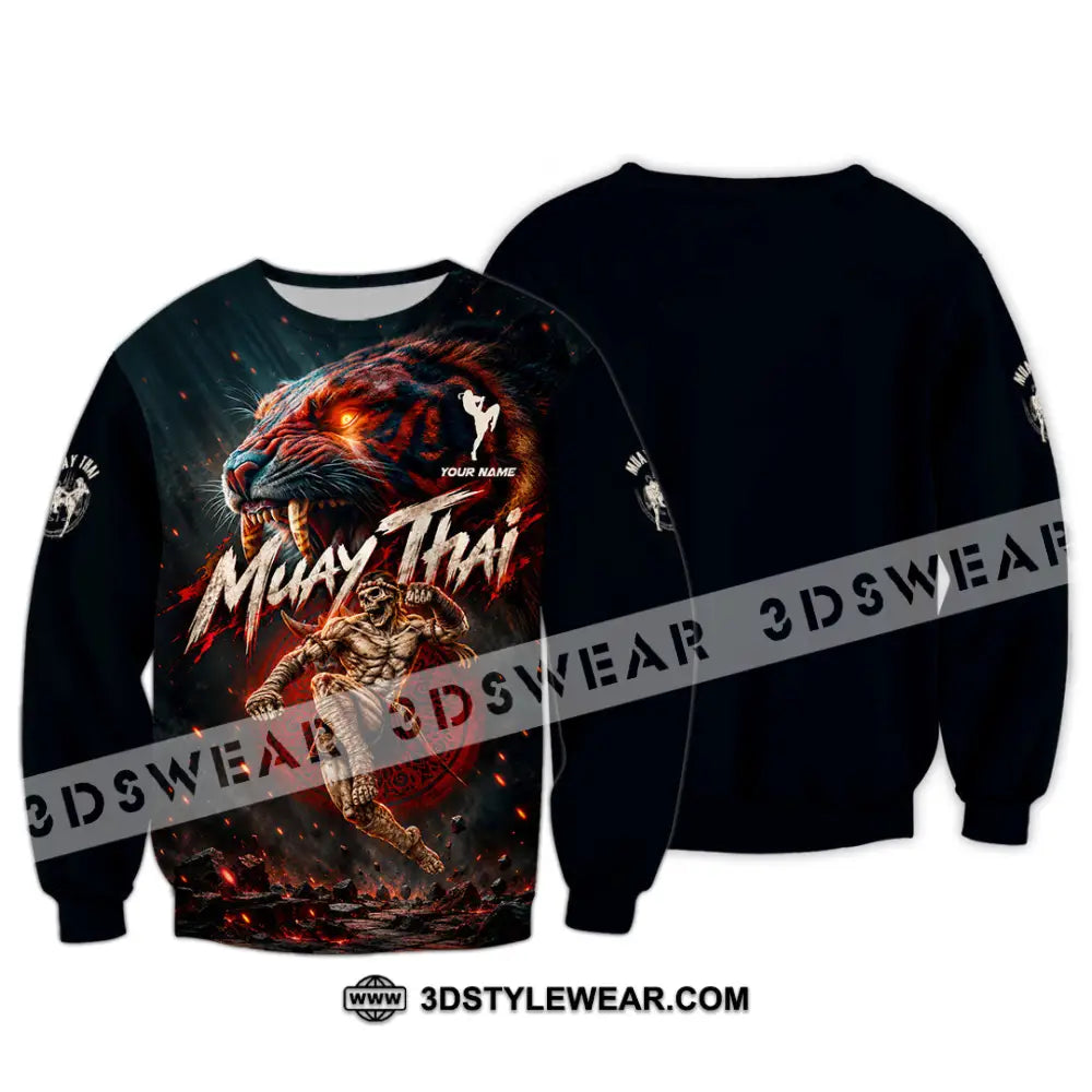 Unisex Shirt - Custom Muay Thai Shirt - Long Sleeve / S - T-shirt