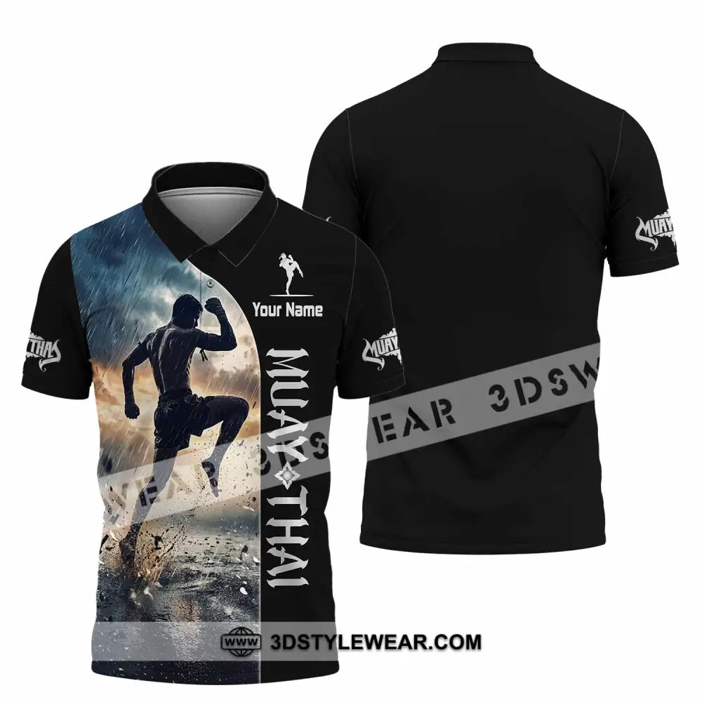 Unisex Shirt - Custom Muay Thai Shirt - Polo Shirt / S - T-shirt