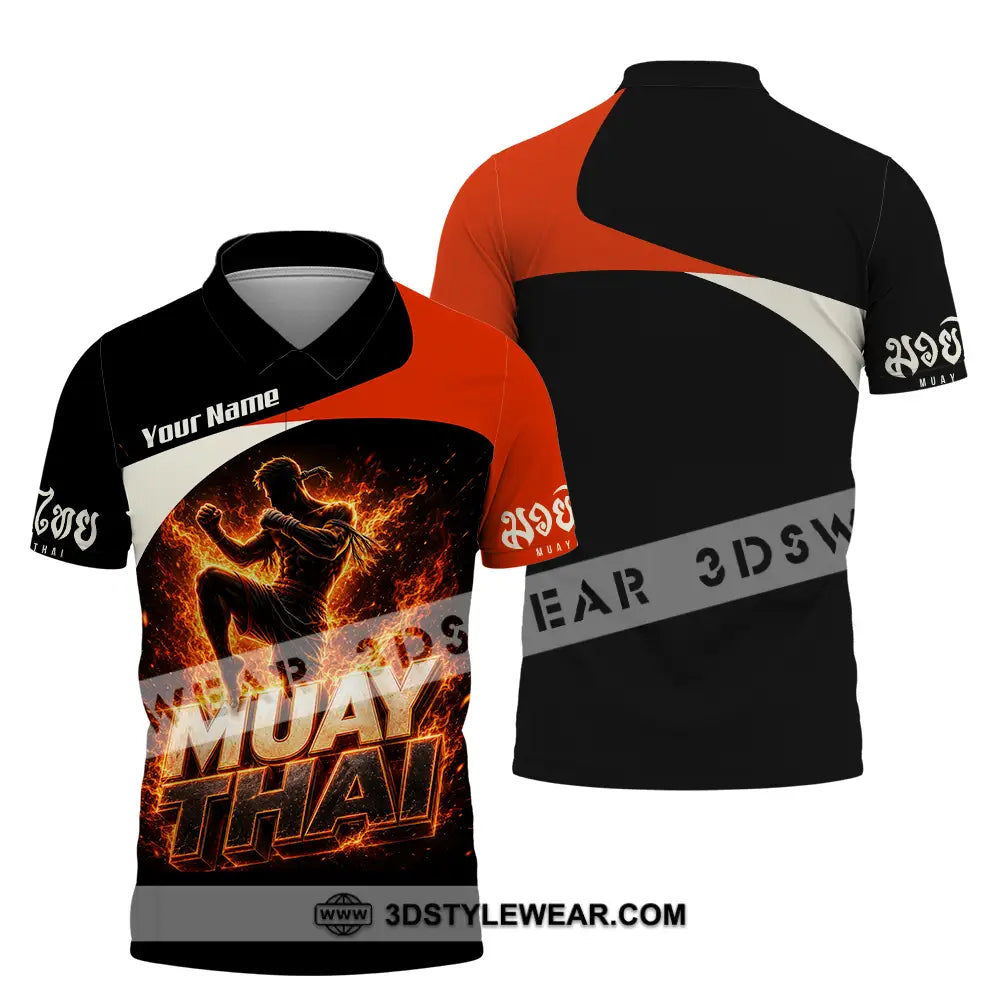 Unisex Shirt - Custom Muay Thai Shirt - Polo Shirt / S - T-shirt