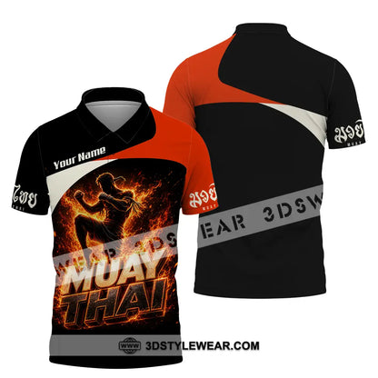 Unisex Shirt - Custom Muay Thai Shirt - Polo Shirt / S - T-shirt