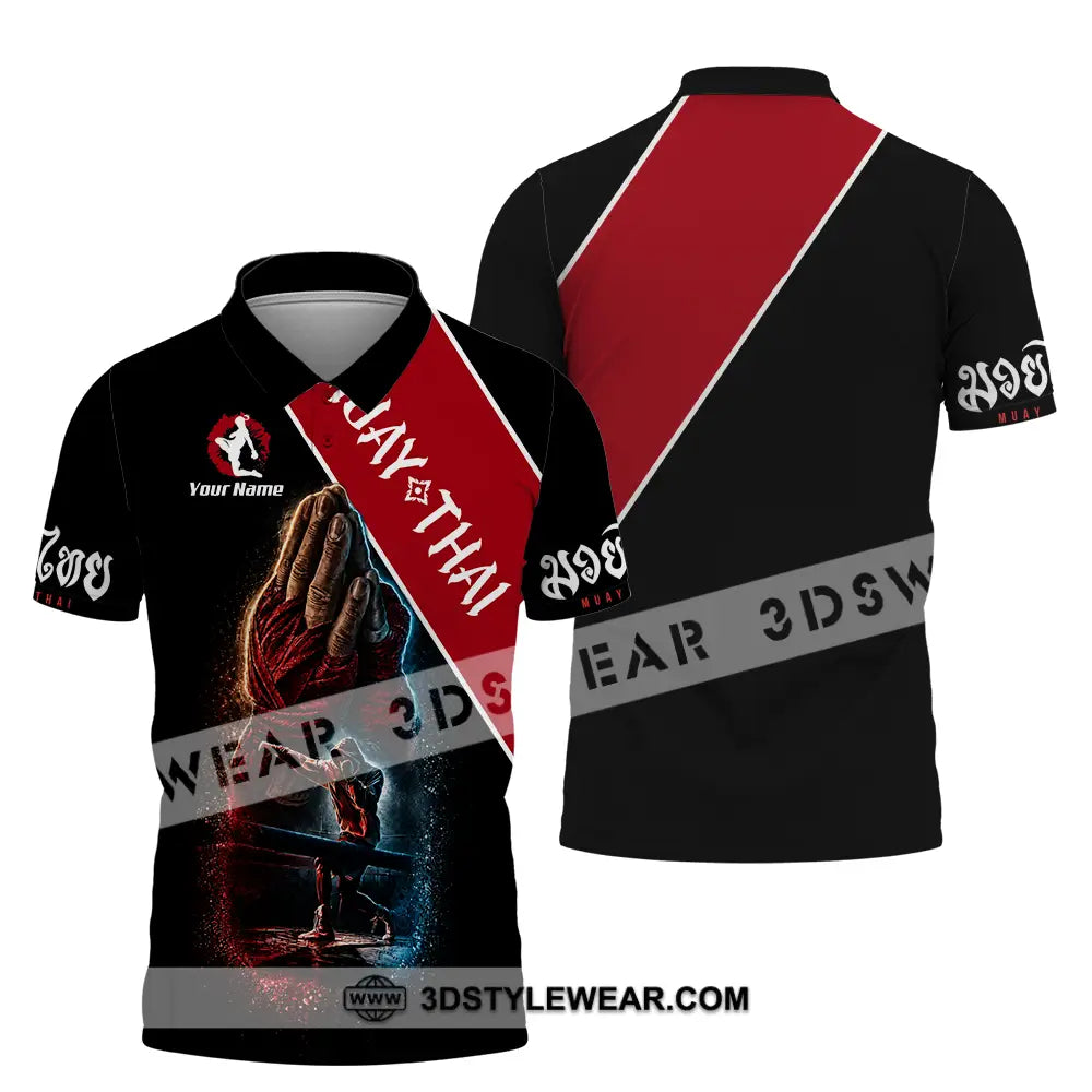 Unisex Shirt - Custom Muay Thai Shirt - Polo Shirt / S - T-shirt