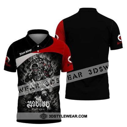 Unisex Shirt - Custom Muay Thai Shirt - Polo Shirt / S - T-shirt