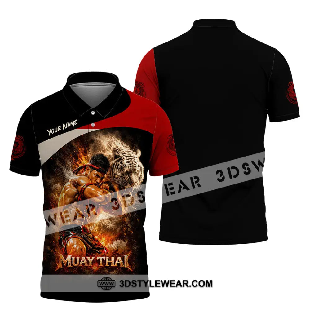Unisex Shirt - Custom Muay Thai Shirt - Polo Shirt / S - T-shirt
