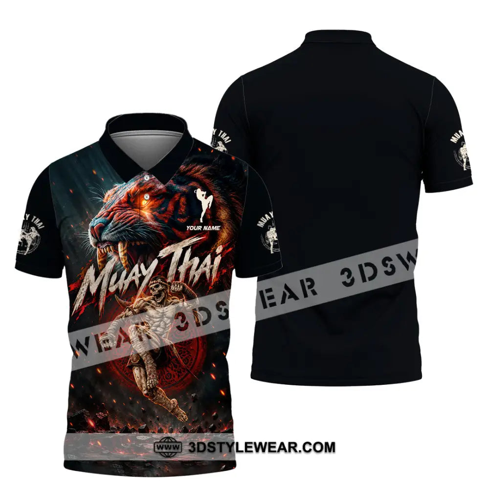 Unisex Shirt - Custom Muay Thai Shirt - Polo Shirt / S - T-shirt