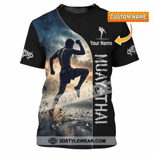 Unisex Shirt - Custom Muay Thai Shirt style option 1