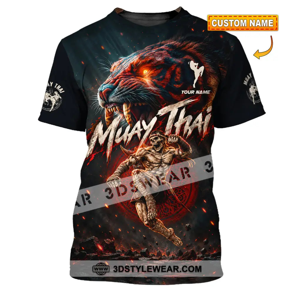 Unisex Shirt - Custom Muay Thai Shirt - T-shirt