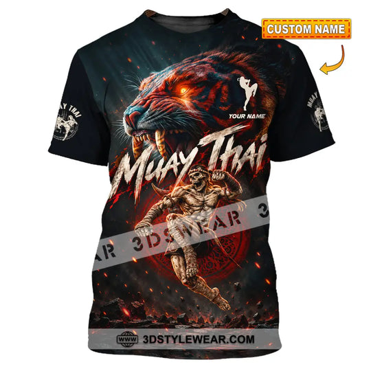 Unisex Shirt - Custom Muay Thai Shirt style option 1