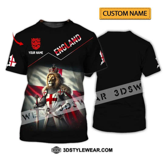 Unisex Shirt - Custom Name 2024 Euro Cup Shirt, England Team style option 1