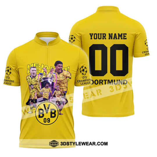 Unisex Shirt - Custom Name And Number, Der BVB C1 Shirt style option 3