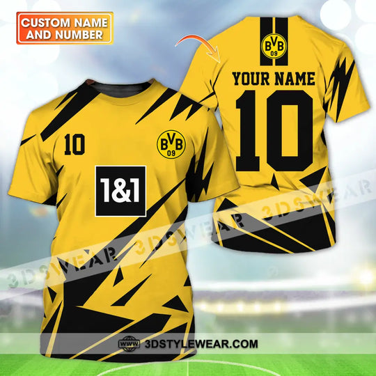 Unisex Shirt - Custom Name And Number, Der BVB Lover Shirt style option 1