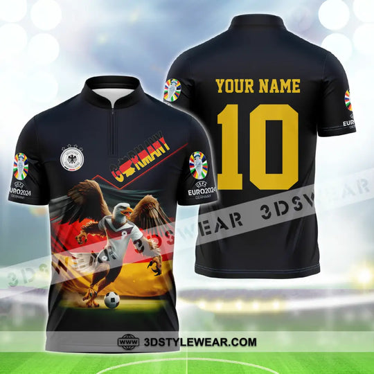 Unisex Shirt - Custom Name And Number, Eagle Germany Euro 2024 style option 3
