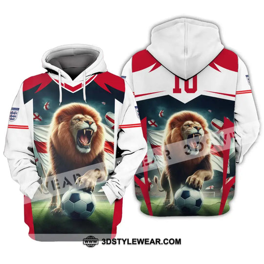 Unisex Shirt - Custom Name And Number England Euro Team Lover Shirt style option 3