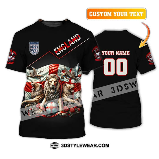 Unisex Shirt, Custom Name and Number England Football Shirt, England Football Polo Long Sleeve, Euro 2024 Shirt style option 1