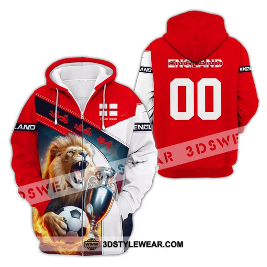 Unisex Shirt, Custom Name and Number England Football Shirt, England Football Polo Long Sleeve, Euro 2024 Shirt style option 4