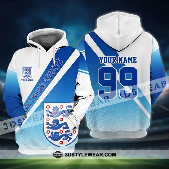 Unisex Shirt - Custom Name And Number Shirt, Euro 2024 National Team, England Team style option 4