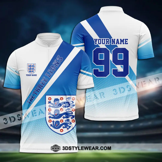 Unisex Shirt - Custom Name And Number Shirt, Euro 2024 National Team, England Team style option 3