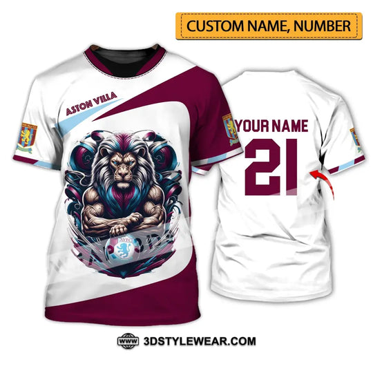 Unisex Shirt - Custom Name And Number FC Shirt, AVL FC style option 1