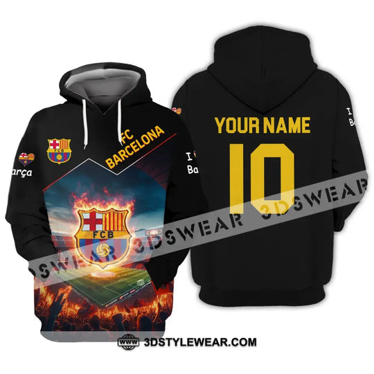 Unisex Shirt - Custom Name And Number FC Shirt, Blaugrana Lover style option 2