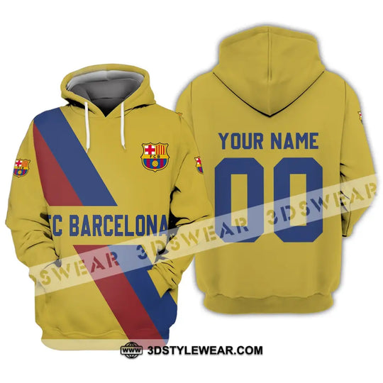 Unisex Shirt - Custom Name And Number Shirt, FC Blaugrana Lover style option 2