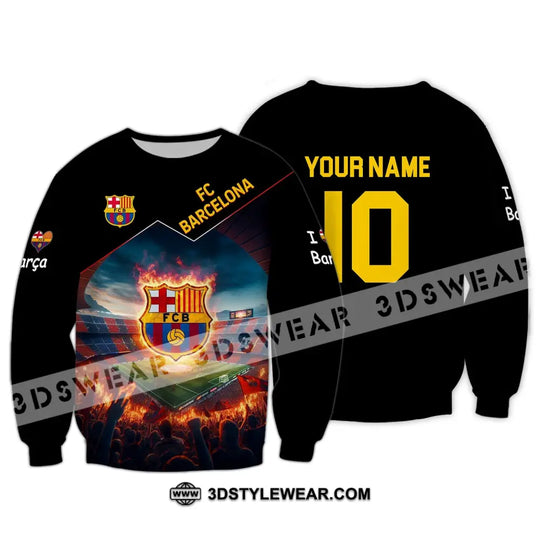 Unisex Shirt - Custom Name And Number FC Shirt, Blaugrana Lover style option 4