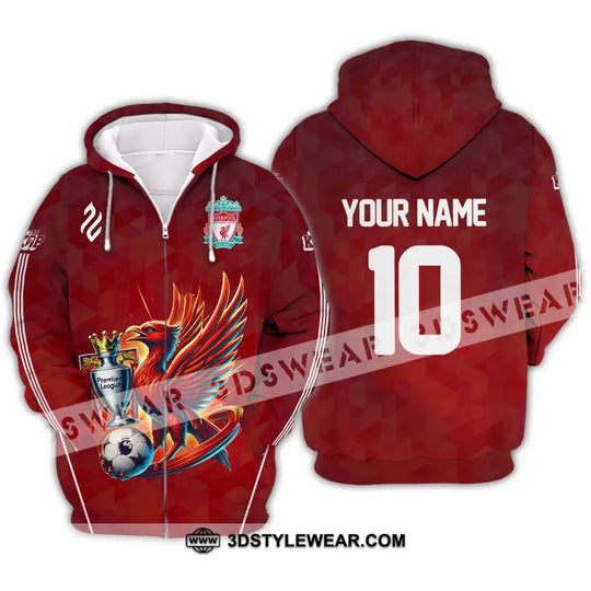 Unisex Shirt - Custom Name And Number FC Shirt, KOP style option 3