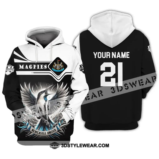 Unisex Shirt - Custom Name And Number FC Shirt, NUFC United style option 2
