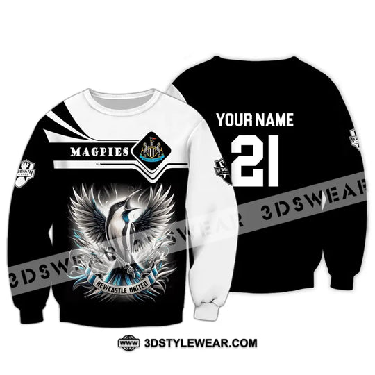 Unisex Shirt - Custom Name And Number FC Shirt, NUFC United style option 4