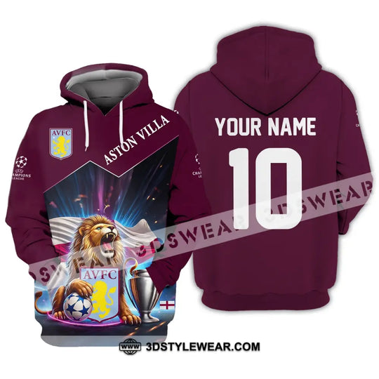 Unisex Shirt - Custom Name And Number FC Sport Shirt, AVL FC style option 2