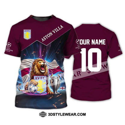 Unisex Shirt - Custom Name And Number Fc Sport Avl T-Shirt / S T-Shirt