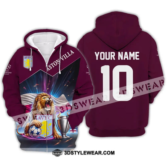 Unisex Shirt - Custom Name And Number FC Sport Shirt, AVL FC style option 3