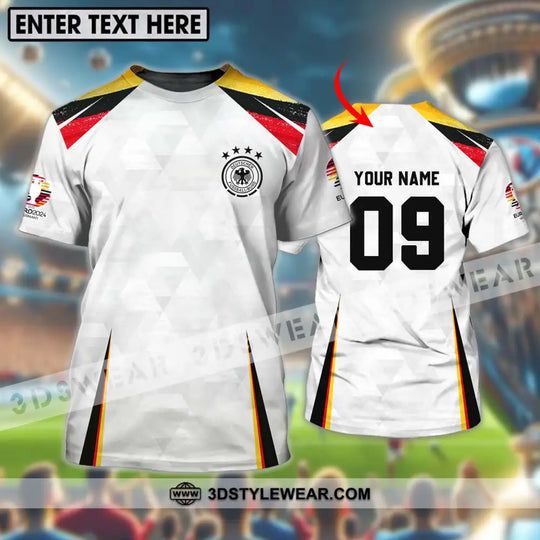 Unisex Shirt - Custom Name And Number Shirt, Germany Euro 2024 Shirt style option 1