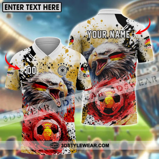 Unisex Shirt - Custom Name And Number Shirt, Germany National Team Euro 2024 Shirt style option 1