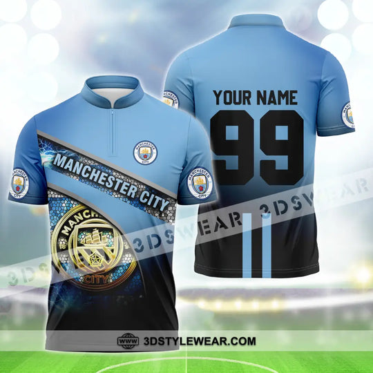Unisex Shirt - Custom Name And Number Shirt, The Sky Blues Lover style option 2