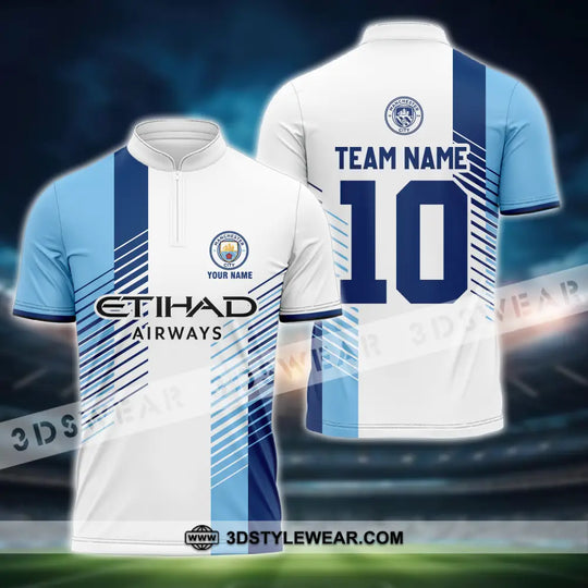 Unisex Shirt - Custom Name And Number Shirt, The Sky Blues Lover style option 3
