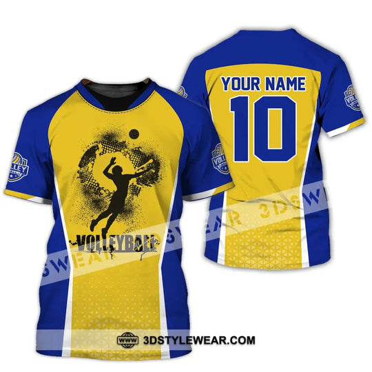 Unisex Shirt, Custom Name and Number Volleyball Shirt, Volleyball Club Uniform, Volleyball Hoodie T-Shirt style option 3