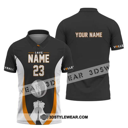 Unisex Shirt, Custom Name and Number Volleyball Shirt, Volleyball Hoodie, Volleyball Team T-Shirt, Gift for Volleyball Players style option 4