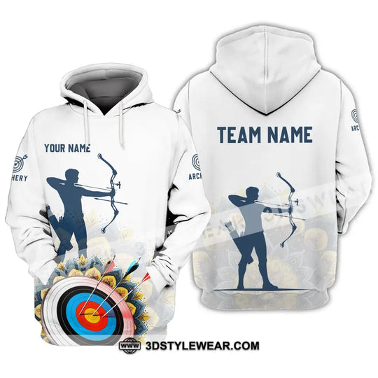 Unisex Shirt - Custom Name And Team Name Shirt - Archery Lover Shirt style option 3