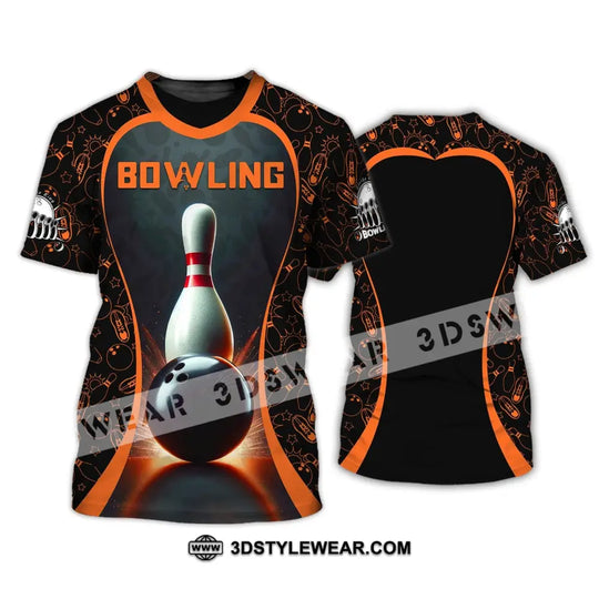 Unisex Shirt, Custom Name and Team Name Bowling Shirt, Bowling Club Polo Shirt style option 2