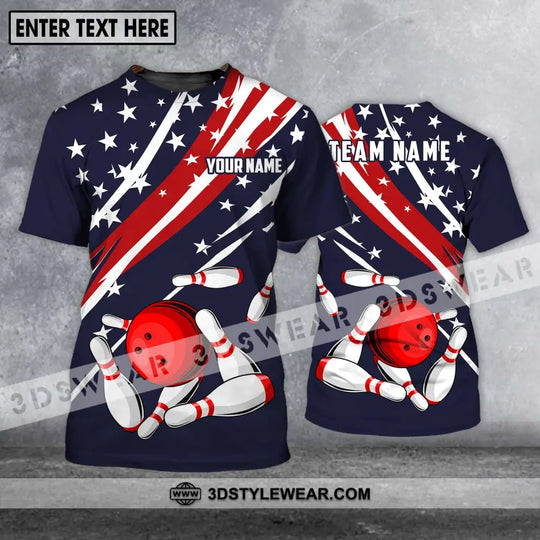 Unisex Shirt - Custom Name And Team Name Shirt - Bowling Hoodie - Bowling Lover Gift - Bowling Shirt style option 1