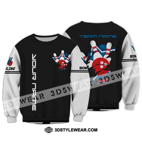 Unisex Shirt - Custom Name And Team Name Bowling Shirt style option 4