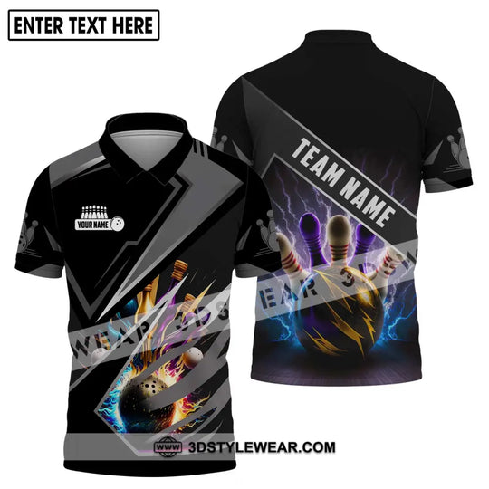Unisex Shirt - Custom Name And Team Name Shirt - Bowling Team Shirt - Bowling Lover Gift - Bowling Gift style option 4