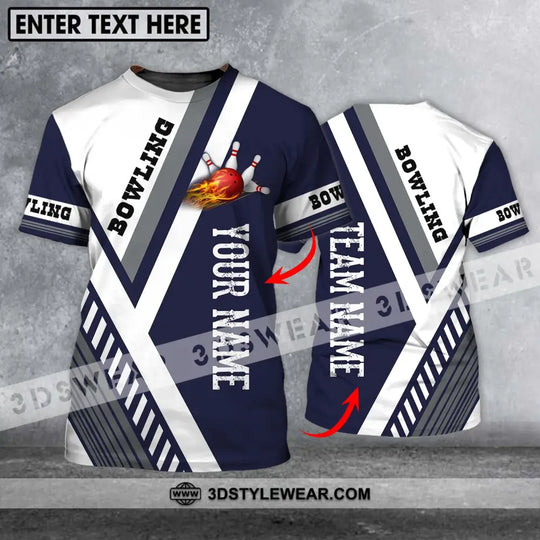 Unisex Shirt - Custom Name And Team Name Shirt - Bowling Team Shirt - Bowling Lover Gift - Bowling Gift style option 1