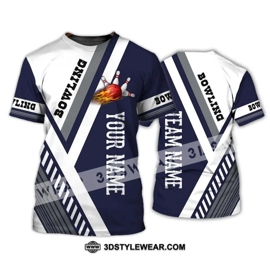 Unisex Shirt - Custom Name And Team Name Shirt - Bowling Team Shirt - Bowling Lover Gift - Bowling Gift style option 2