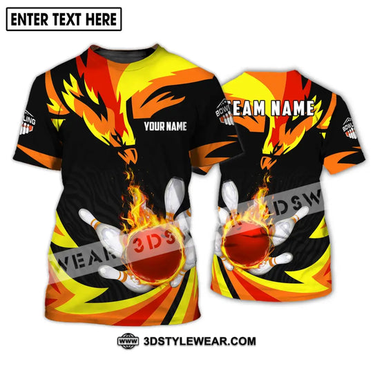 Unisex Shirt - Custom Name And Team Name Shirt - Bowling Team Shirt - Bowling Lover Gift - Bowling Gift style option 2
