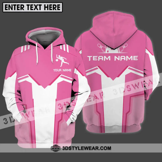 Unisex Shirt - Custom Name And Team Name Shirt, Bowling Player Shirt style option 3