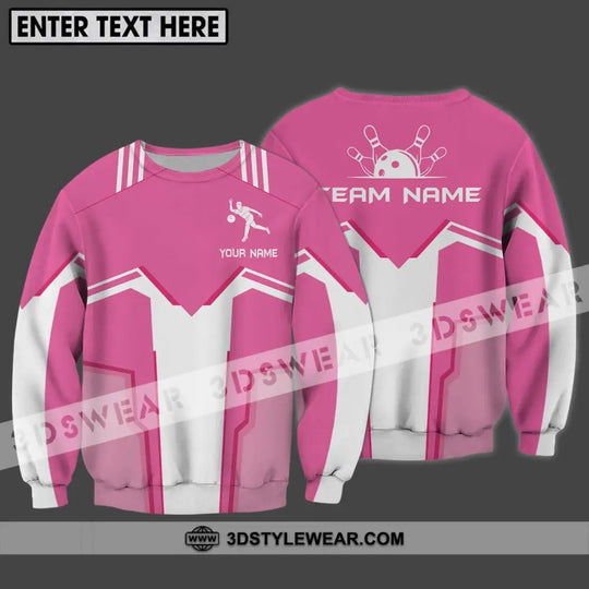 Unisex Shirt - Custom Name And Team Name Shirt, Bowling Player Shirt style option 4