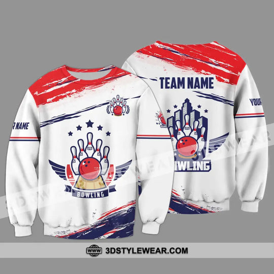 Unisex Shirt - Custom Name And Team Name Bowling Shirt, Bowling Stars style option 4